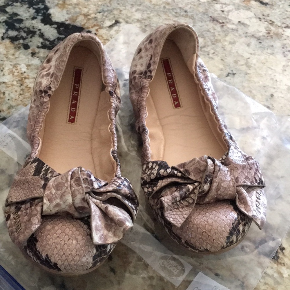 Prada flats